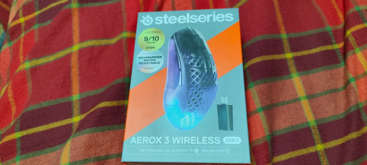 SteelSeries Aerox 3 wireless GEN 2