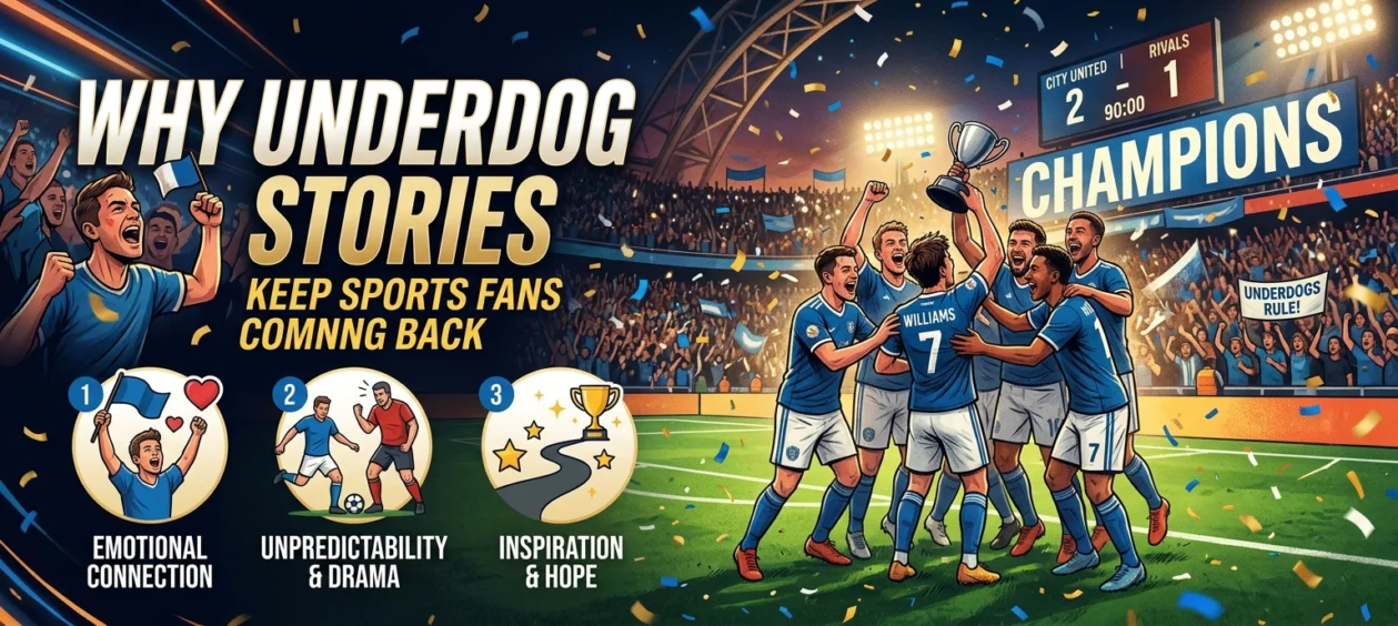 Why Underdog Stories Keep Sports Fans Coming Back