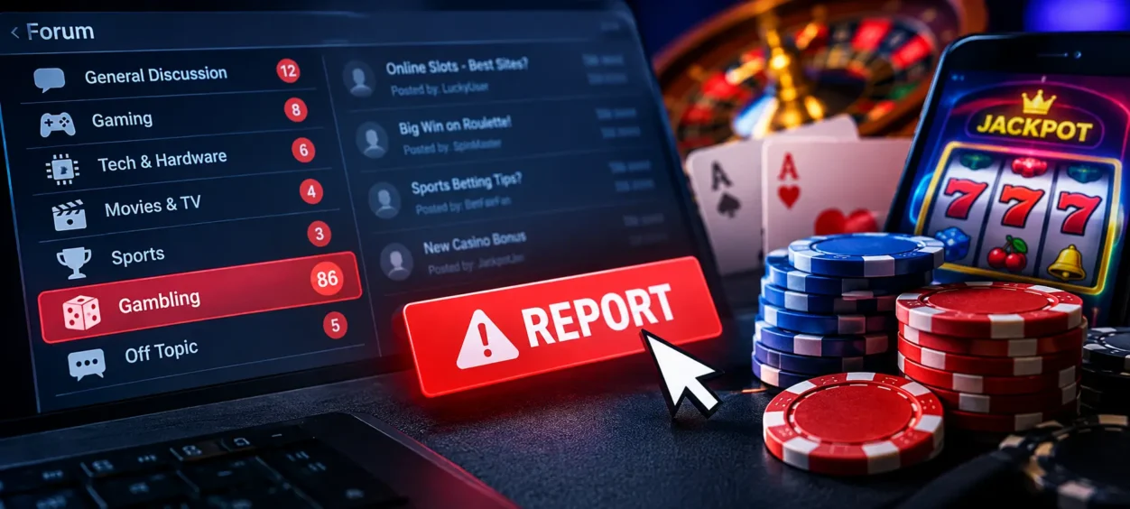 Why Do Gambling Threads Get More Reports Than Any Other Category on UK Forums?