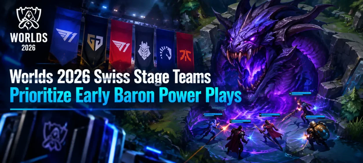 Worlds 2026 Swiss Stage Teams Prioritize Early Baron Power Plays